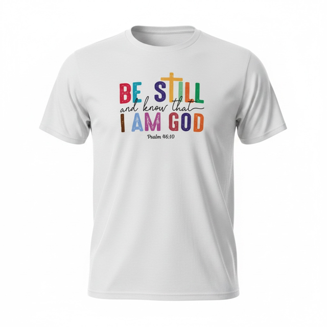 Be Still and Know (adult XL)