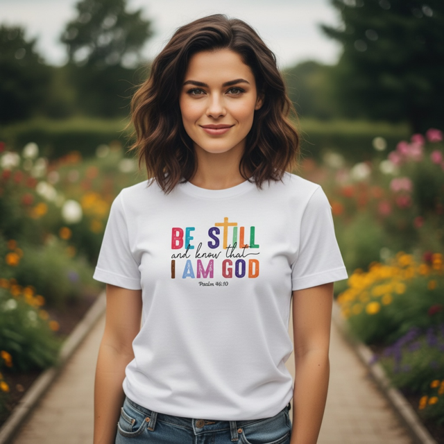 Be Still and Know (adult XL)