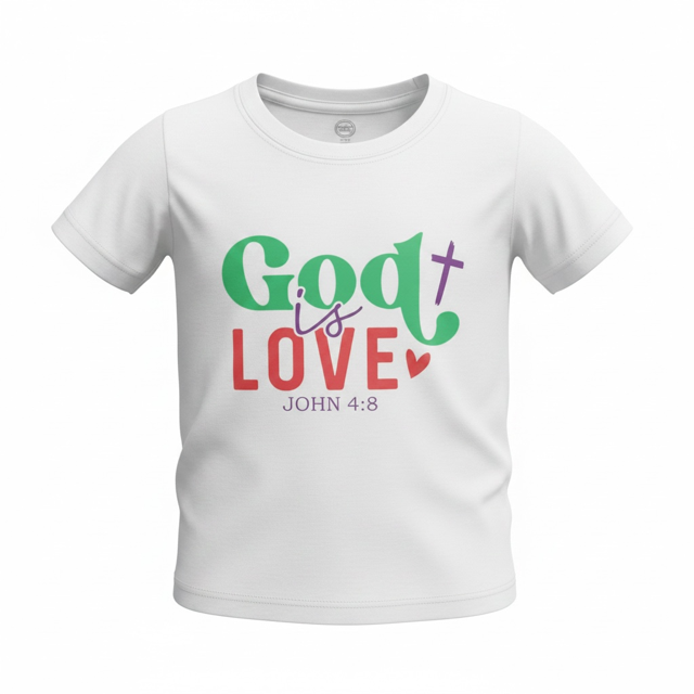 God is Love (toddler size 2t/3t)