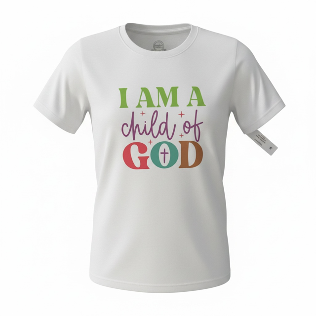 I am a Child of God (Youth large, size 10-12)
