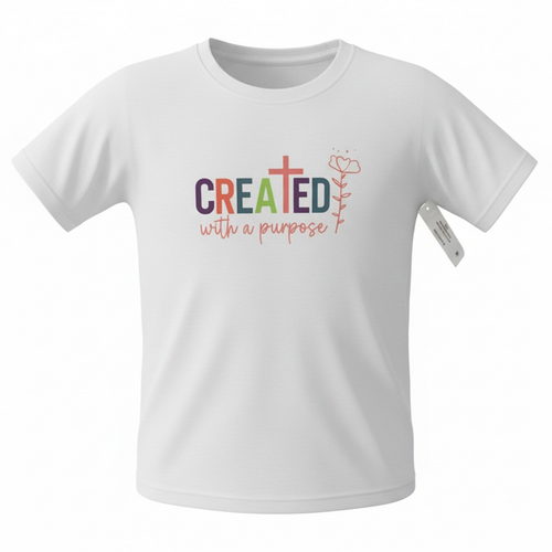 Created with a Purpose (Youth medium, size 8)