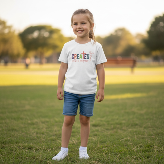 Created with a Purpose (Youth medium, size 8)