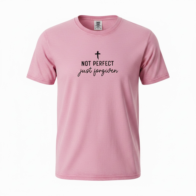 Not Perfect, Just Forgiven (adult large)