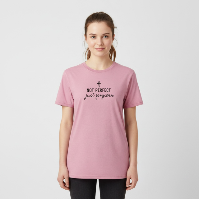 Not Perfect, Just Forgiven (adult large)