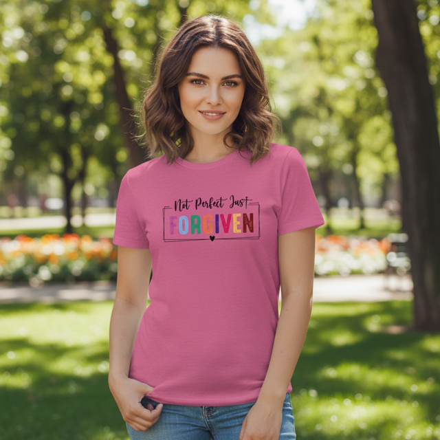 Not Perfect Just Forgiven (adult large)