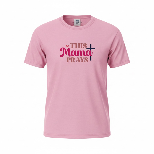 This Mama Prays (adult large)