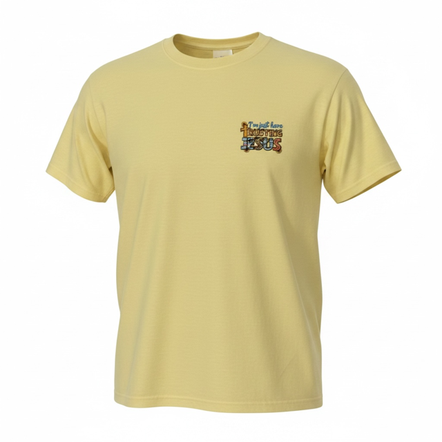 Just here trusting Jesus (adult XL)